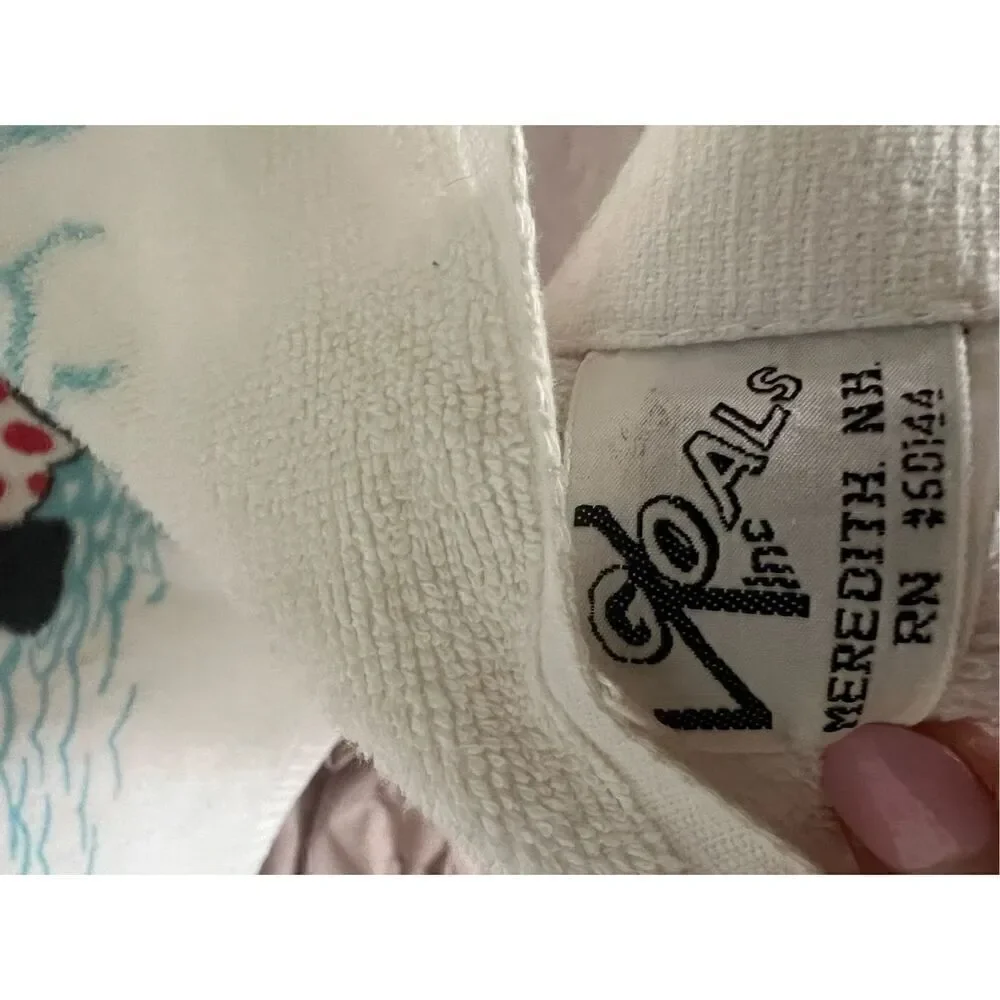 Vintage Beach Towel Pandas